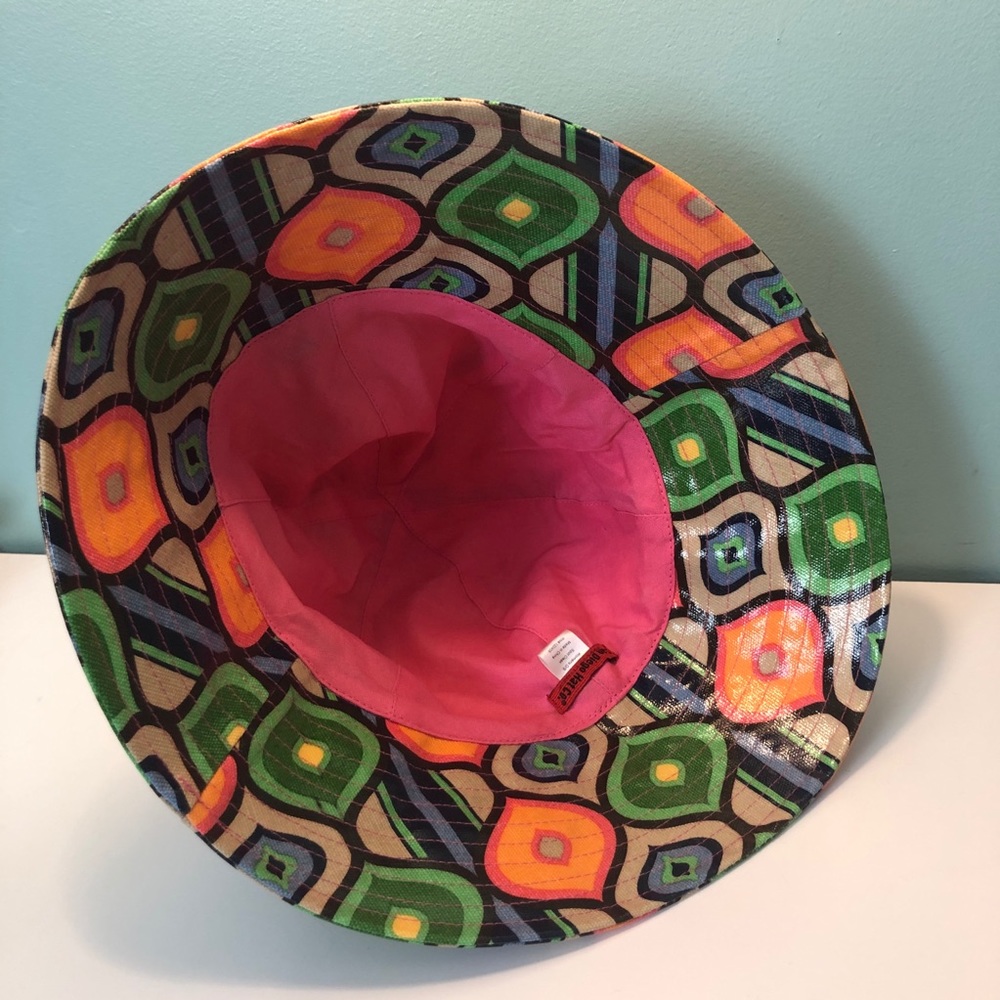 Retro PVC Bucket Hat